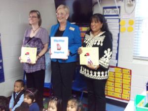 First Lady Sandra Deal reads to the Pre-K at our Norcross location!